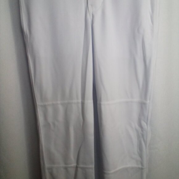 Champo Baseball Pants Youth S Belt Loops Snap Zipper White - Picture 7 of 11